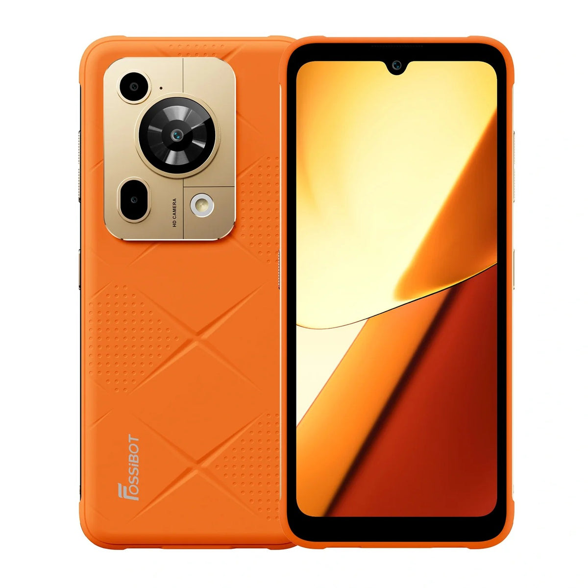 Celular Fossibot F112 Pro 5G 6.88" DS 8/256GB Orange