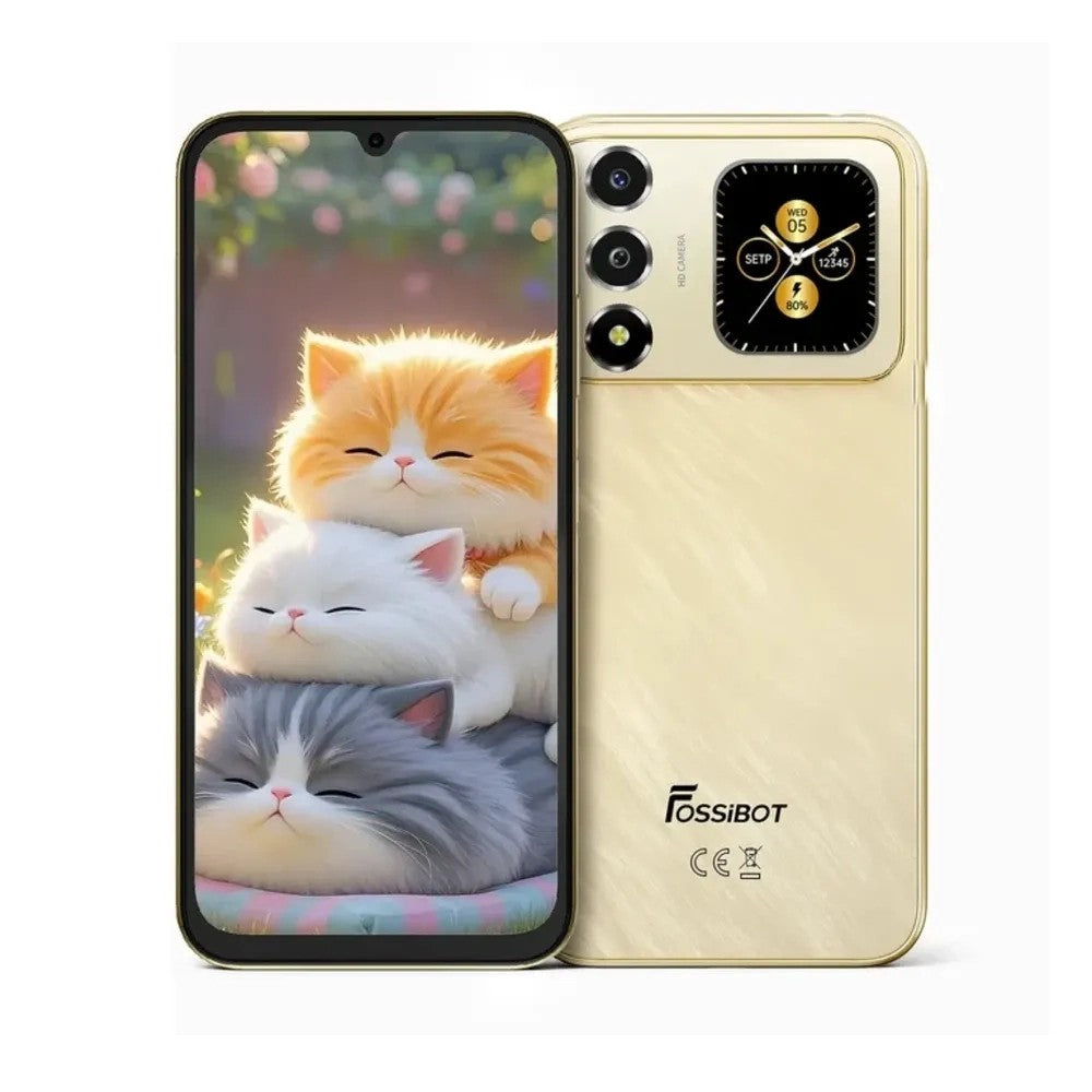 Celular Fossibot S7 6.9" DS LTE 4/128GB Gold