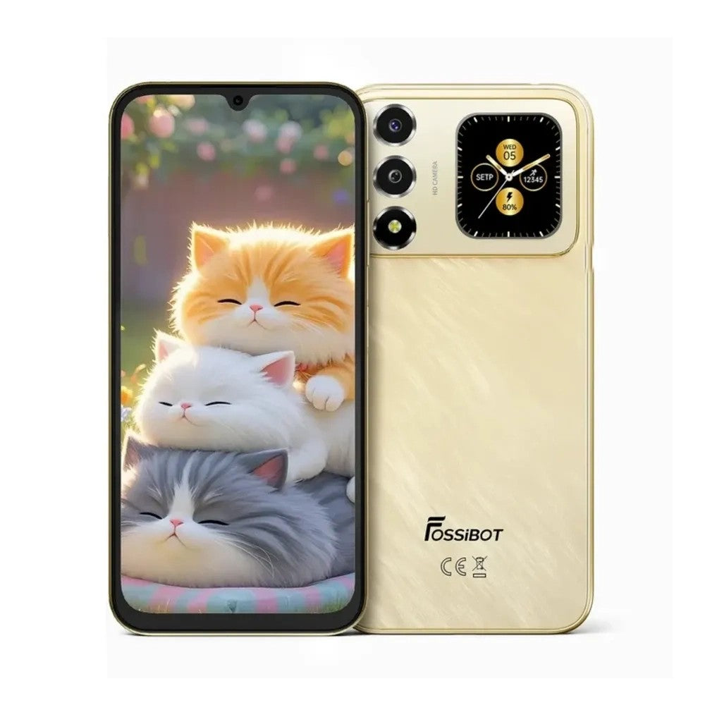 Celular Fossibot S7 6.9" DS LTE 8/256GB Gold