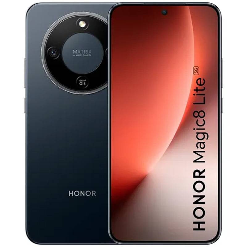Celular Honor Magic8 Lite 5G 6.79" DS 8/256GB Midnight Black