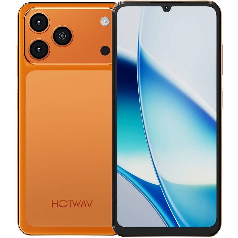 Celular Hotwav Note 17 Max 4/64GB Sunset Orange