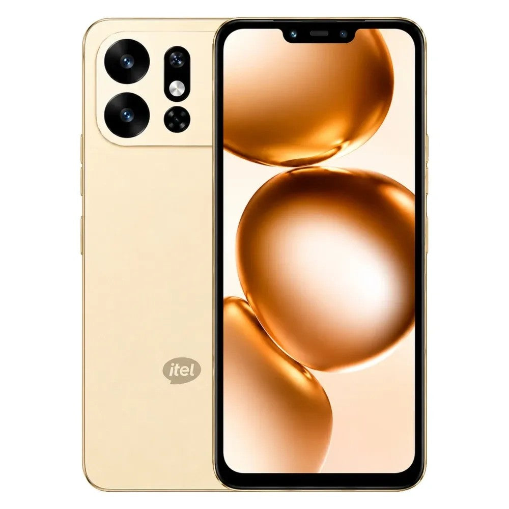 Celular Itel A100C A6611L 6.6" DS LTE 4/128GB Orange