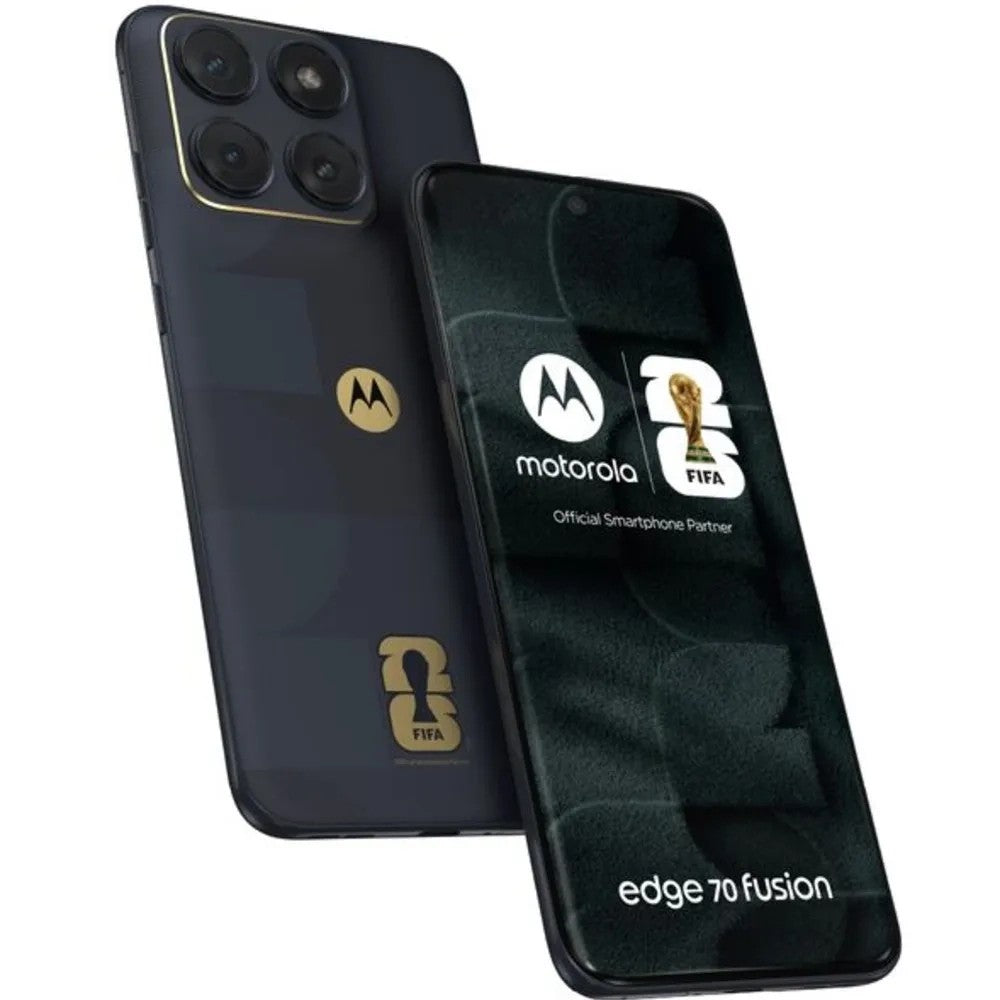 Celular Motorola Edge 70 Fusion XT2605-3 5G 6.78" DS 8/256GB - Edición FIFA Silhouette
