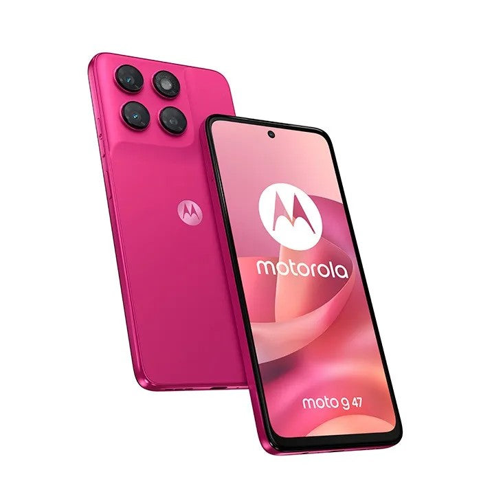 Celular Motorola Moto G47 XT2625-1 4G 4/256GB Fuchsia Red