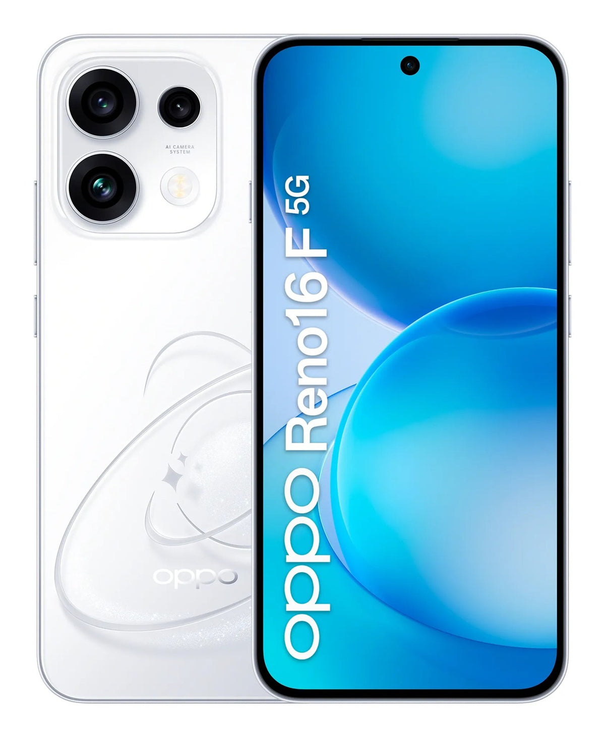 Celular Oppo Reno 16F CPH2859 6.57" DS 5G NFC 8/256GB Pop White