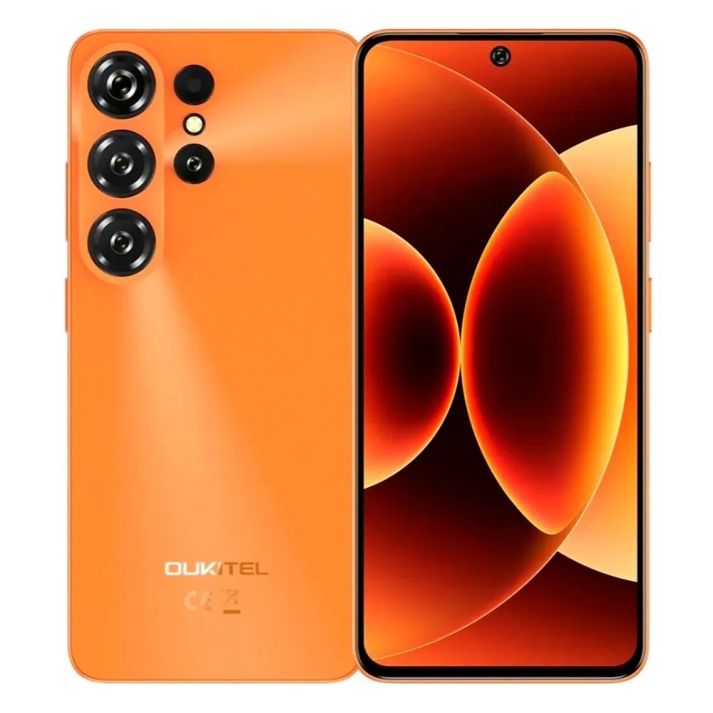 Celular Oukitel C26 6.63" DS 6/128GB Naranja