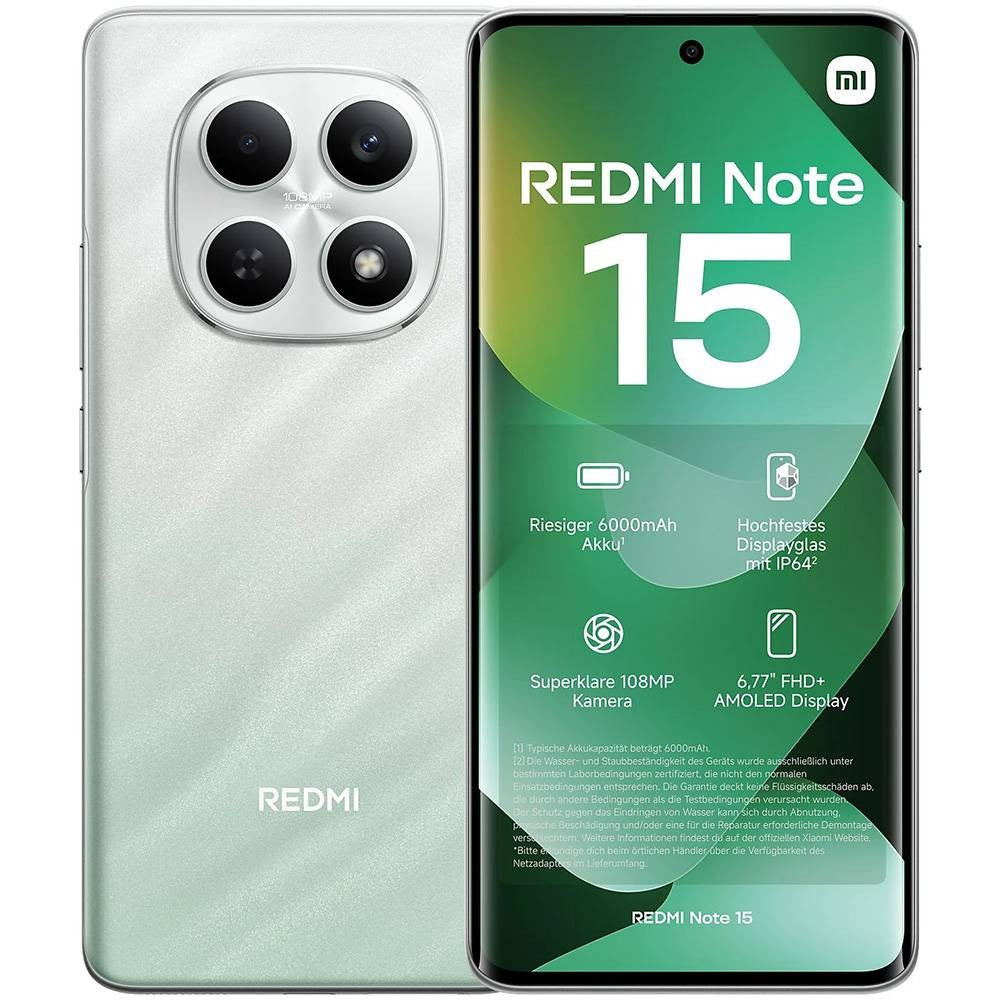 Celular Xiaomi Redmi Note 15 6.77" DS LTE 6/128GB Green