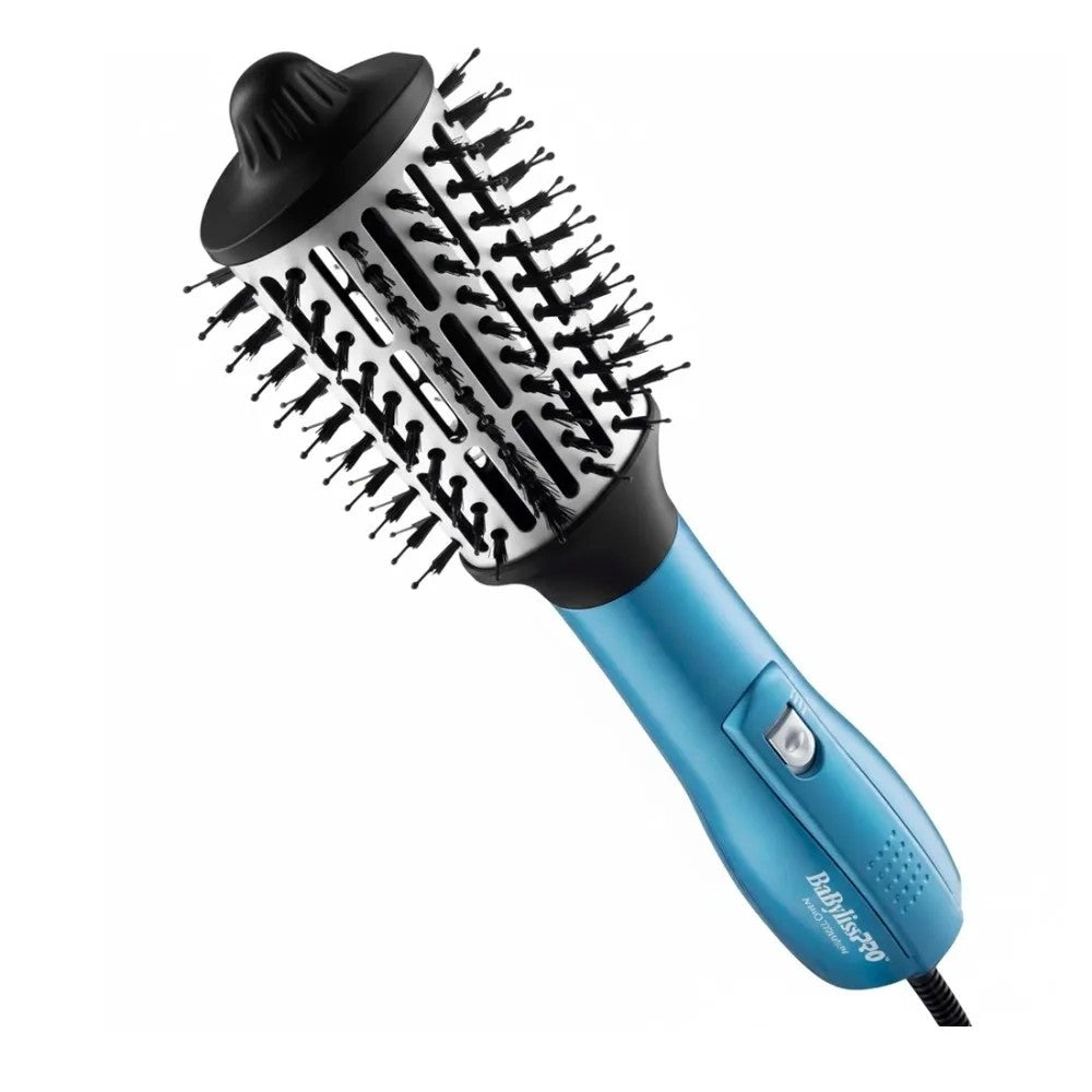 Cepillo Secador Babyliss Pro Hot Air Brush BNT21000UZ 220V Blue