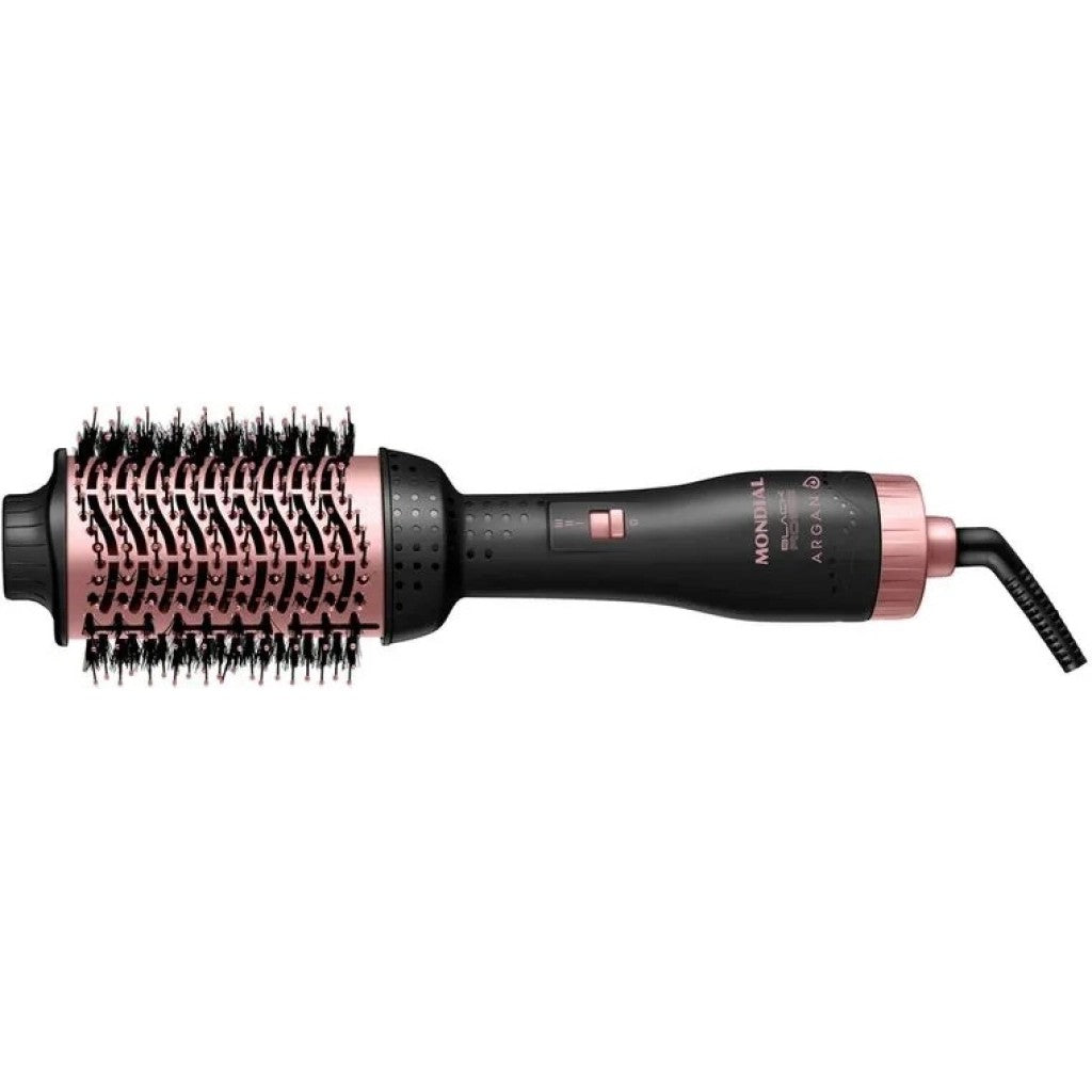 Cepillo Secador Mondial ES-14-BI Black Rose 1200W Bivolt Único