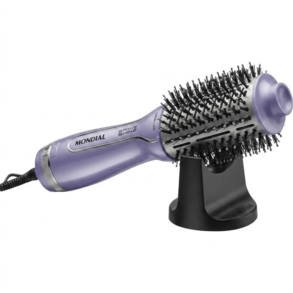 Cepillo Secador Mondial ES-21 Space Shine 1300W Bivolt Lila