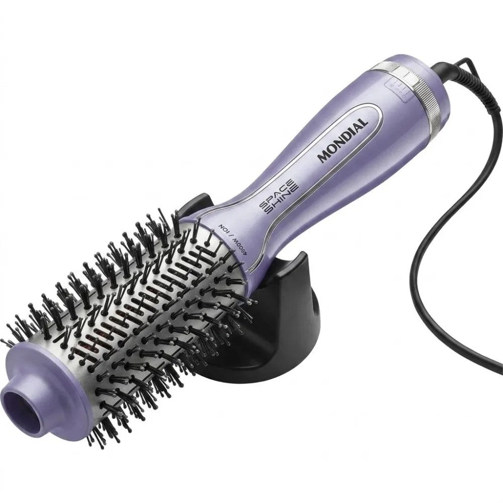 Cepillo Secador Mondial ES-21 Space Shine 1300W Bivolt Lila