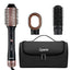 Cepillo Secador Quanta QTKCS9000 Kit 1200W 220V Negro/Rose