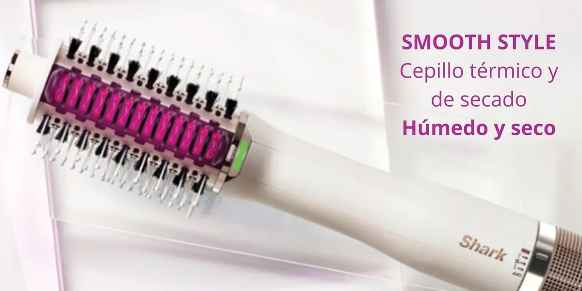 Cepillo Secador Shark SmoothStyle HT202 900W 110V White