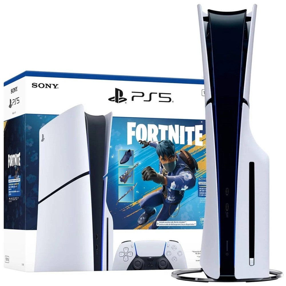 Consola Sony PS5 Slim 1TB CFI-2115A Fortnite Flowering Chaos Bundle Único