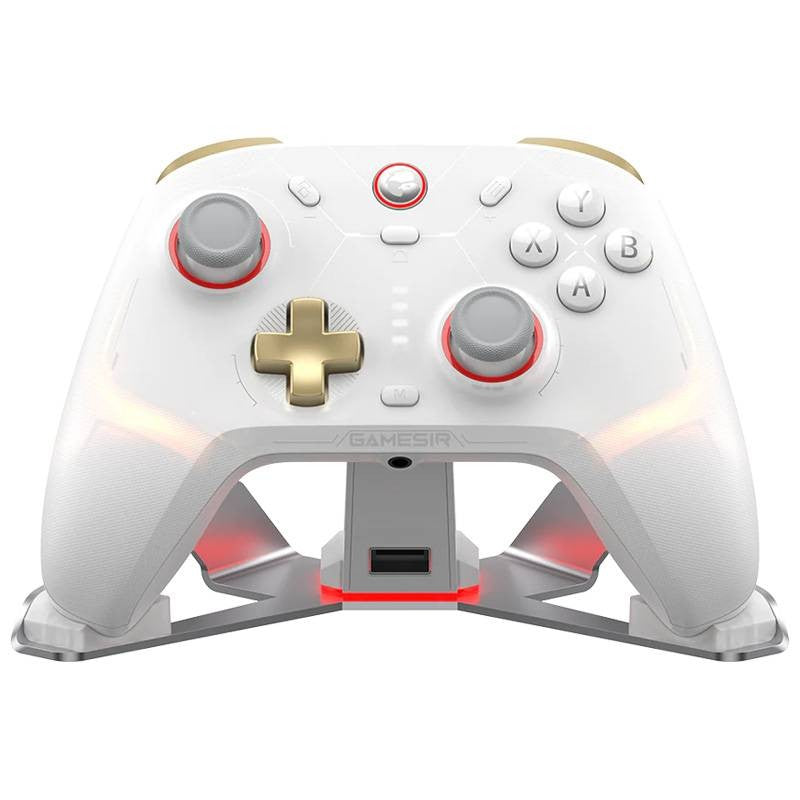 Control GameSir Cyclone 2 Inalámbrico con Base de Carga PC/Switch Blanco