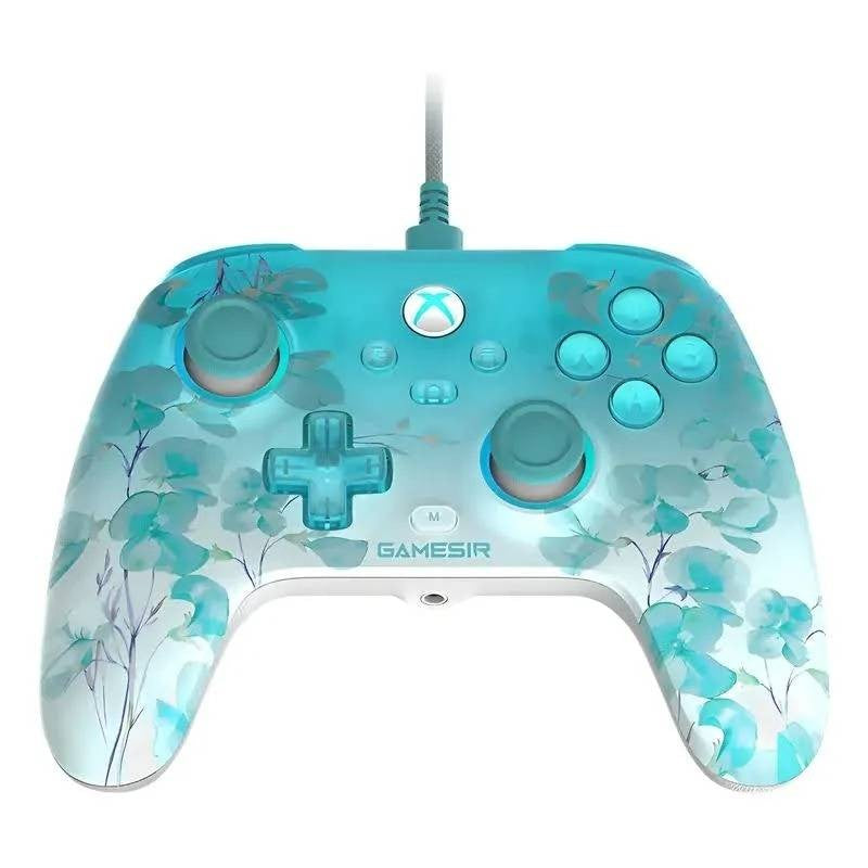Control GameSir T7 Pro Floral para Xbox y PC Azul Transparente