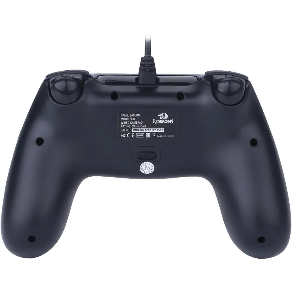 Control Redragon Saturn G807 USB PS3/PC Negro
