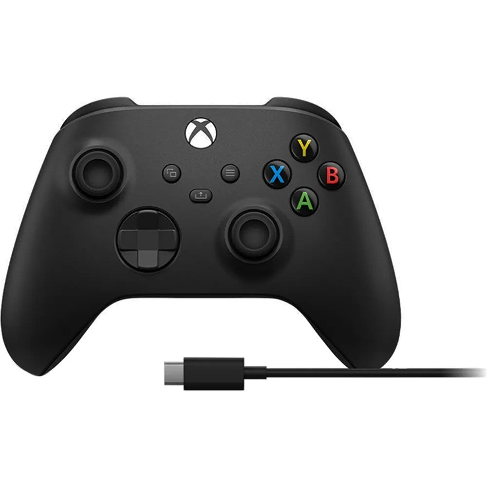 Control Xbox Series X/S Inalámbrico + Cable USB-C Carbon Black