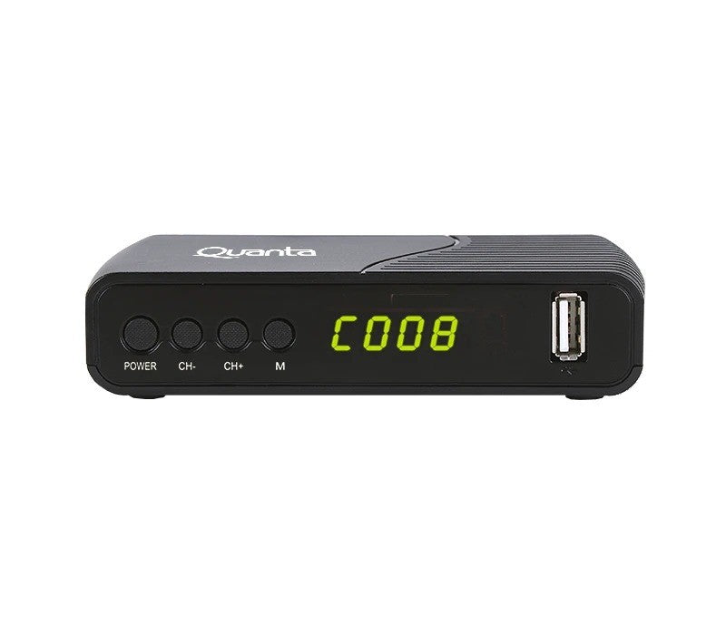 Conversor Digital Quanta QTCTV1130 Full HD USB/HDMI ISDB-T Único