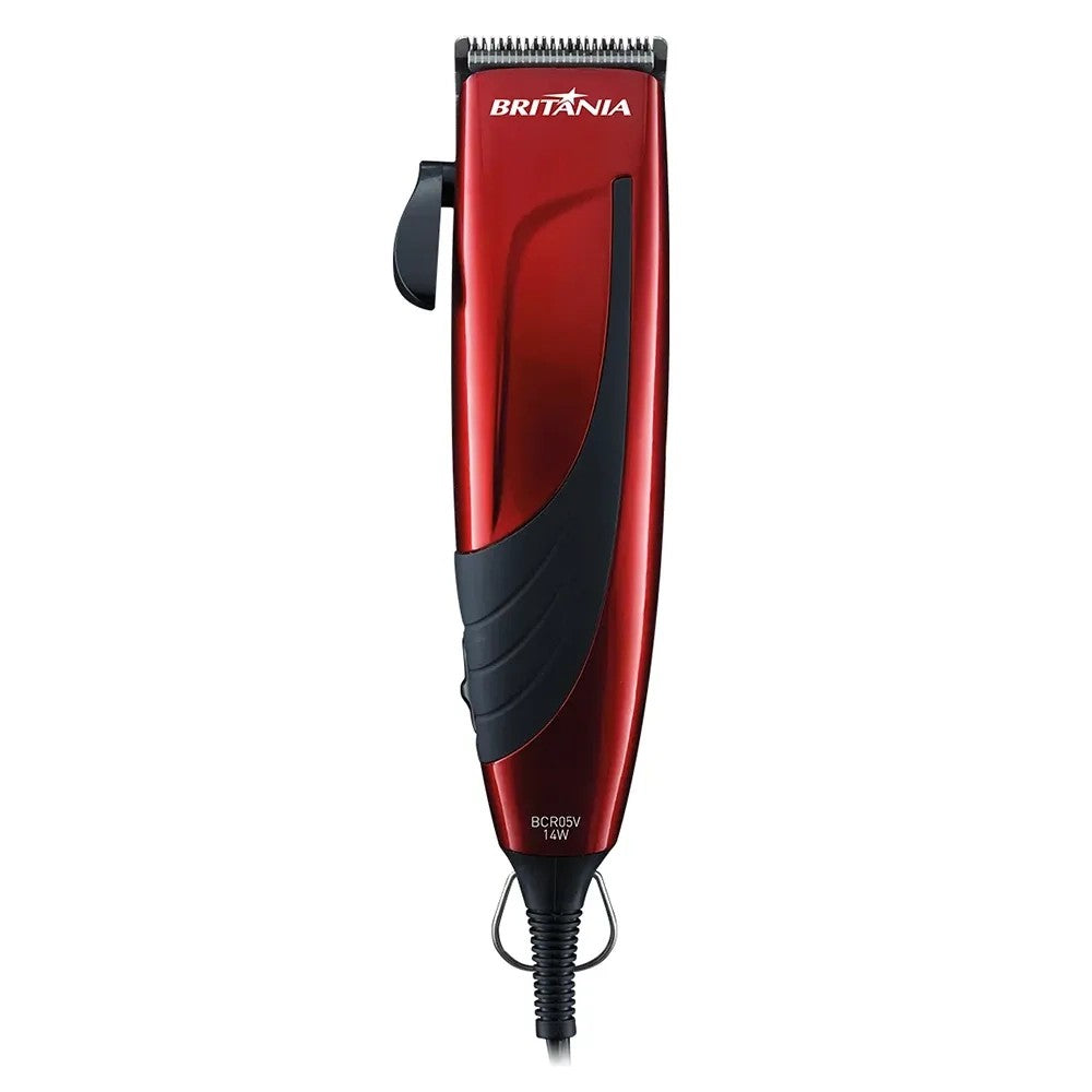 Cortadora de Pelo Britania BCR05V 14W 220V Rojo