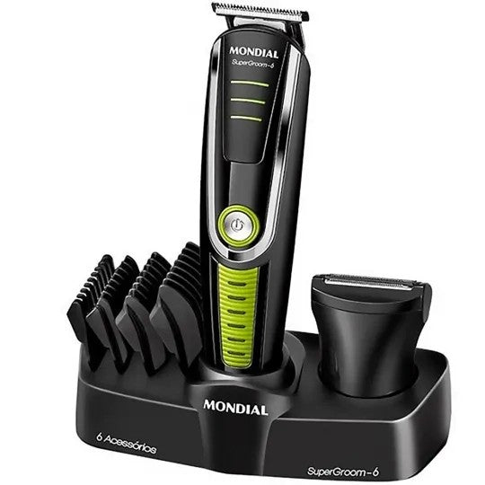 Cortadora de Pelo Mondial BG-04 Super Groom 6 Bivolt Único