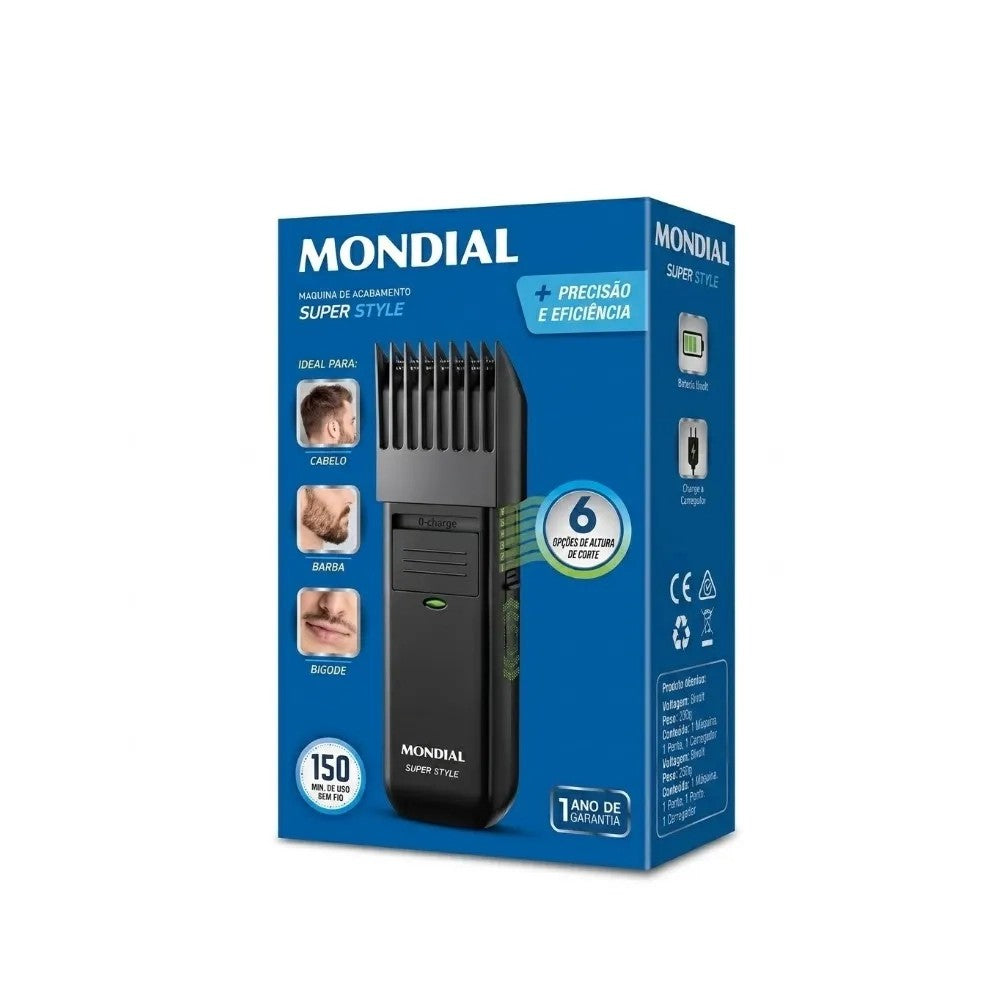 Cortadora de Pelo Mondial MA-01 Super Style Bivolt Único