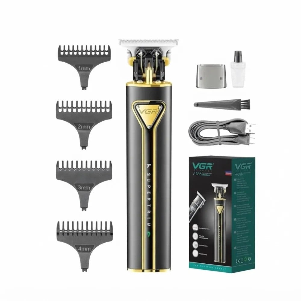 Cortadora de Pelo VGR V-009 USB Recargable Dorado