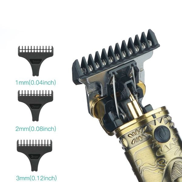 Cortadora de Pelo VGR V-228 USB Recargable Gold