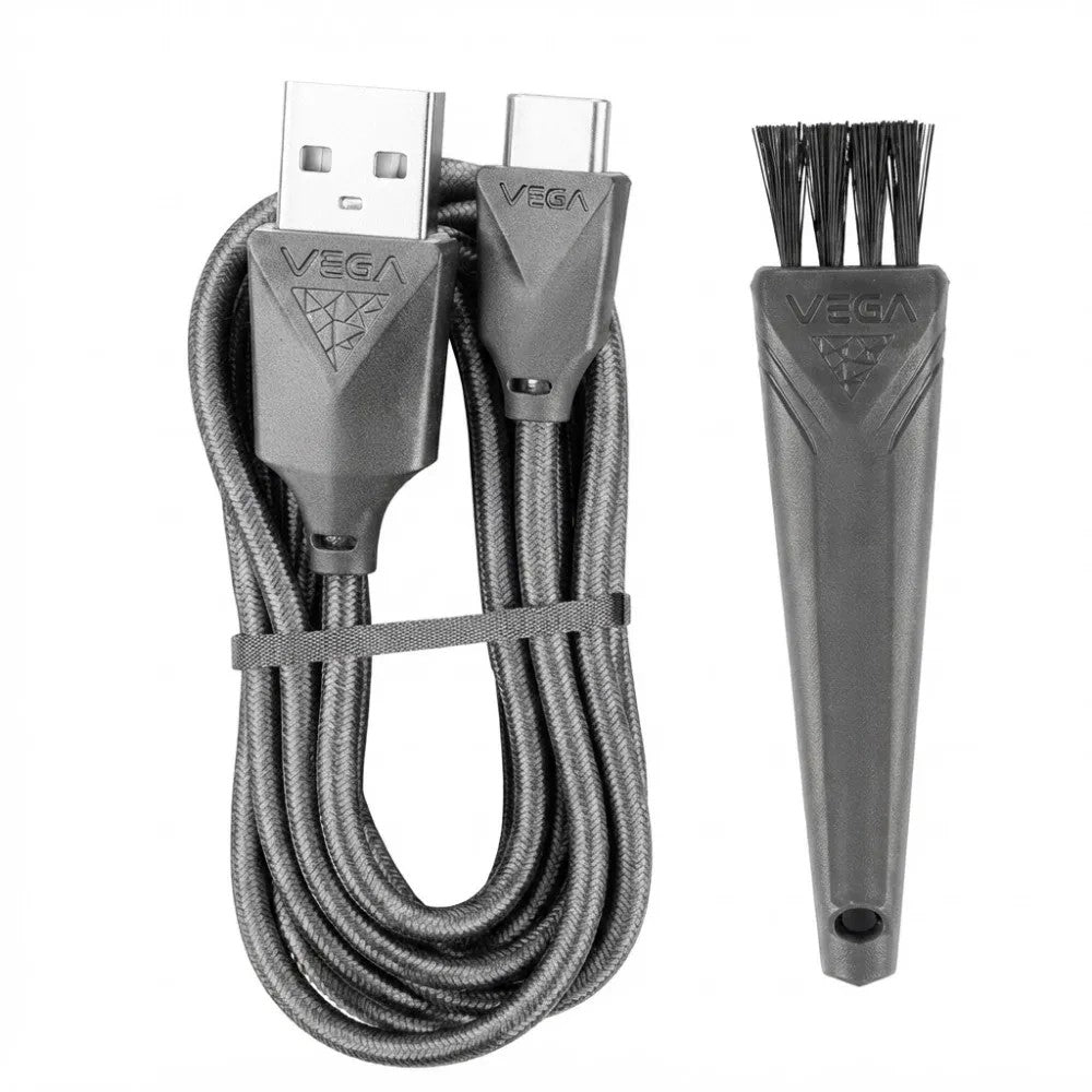 Cortadora de Pelo VGR V-340 USB Recargable Negro
