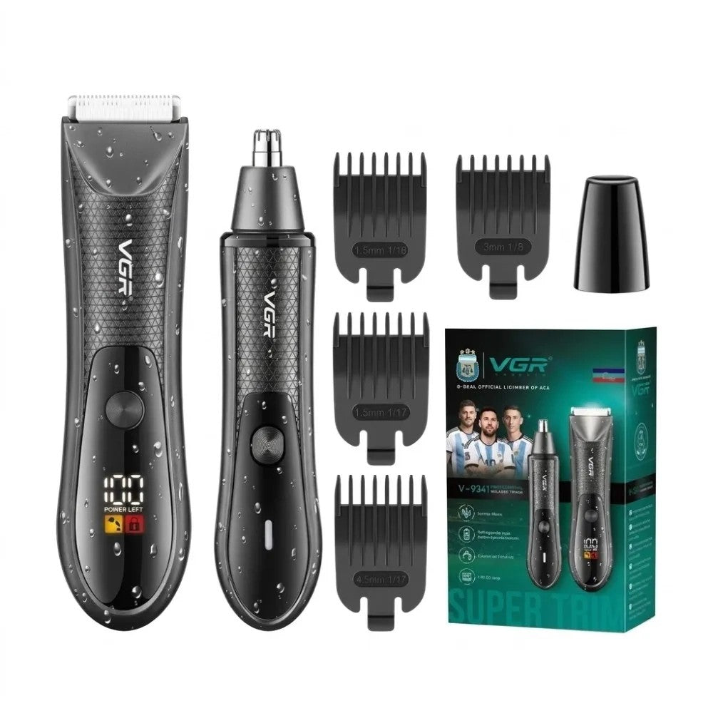 Cortadora de Pelo VGR V-934 Set USB Recargable Único