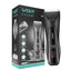 Cortadora de Pelo VGR V-938 USB Recargable Black