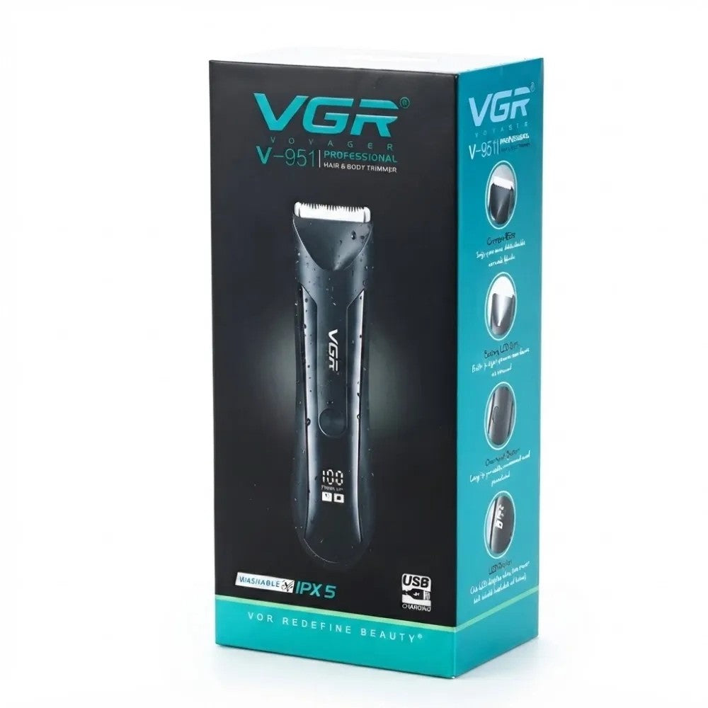 Cortadora de Pelo VGR V-951 USB Recargable Blue