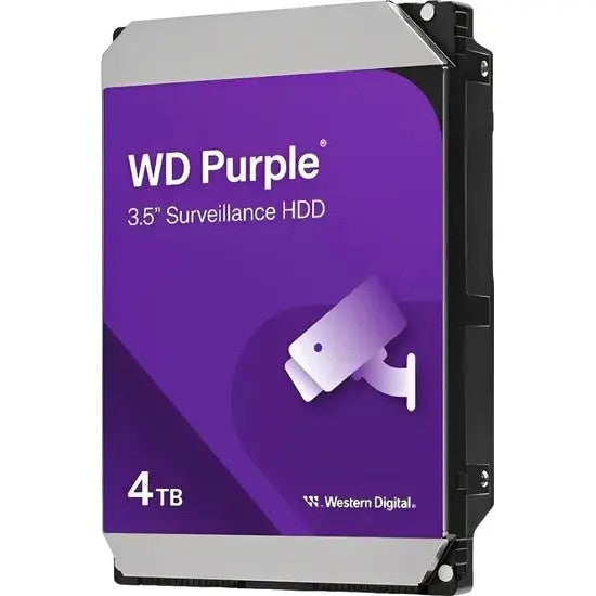 Disco Duro WD Purple 4TB 3.5" SATA Único