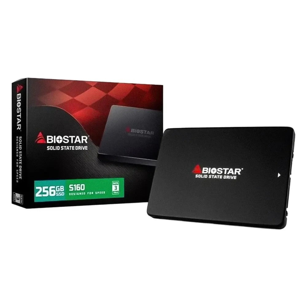 Disco SSD Biostar S160 256GB 2.5" SATA Único