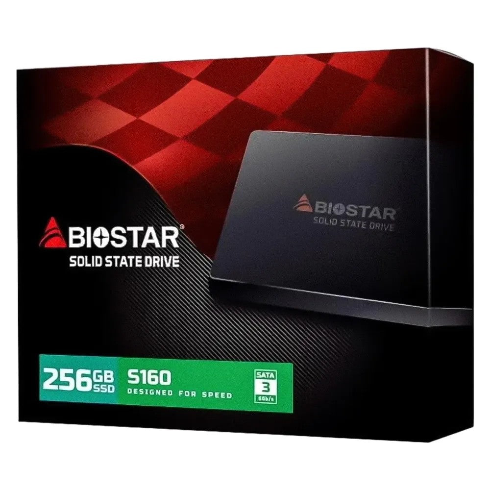 Disco SSD Biostar S160 256GB 2.5" SATA Único