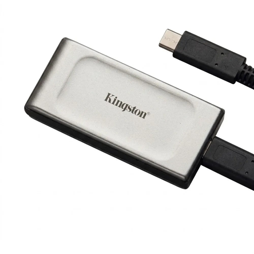 Disco SSD Externo Kingston XS2000 1TB USB-C 3.2 Gris