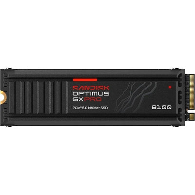 Disco SSD SanDisk Optimus GX Pro 8100 2TB M.2 NVMe con Disipador Único