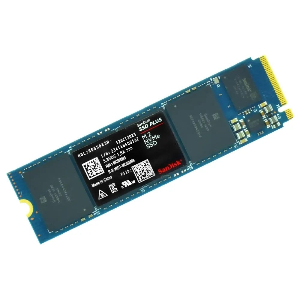 Disco SSD SanDisk Plus 500GB M.2 NVMe Único