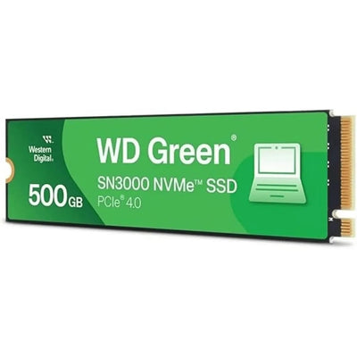 Disco SSD WD Green SN3000 500GB M.2 NVMe Único