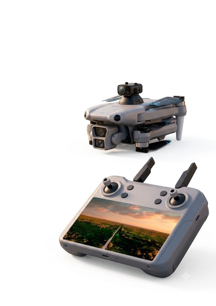 Drone Smartfy DRO11B WiFi HD 15min Negro