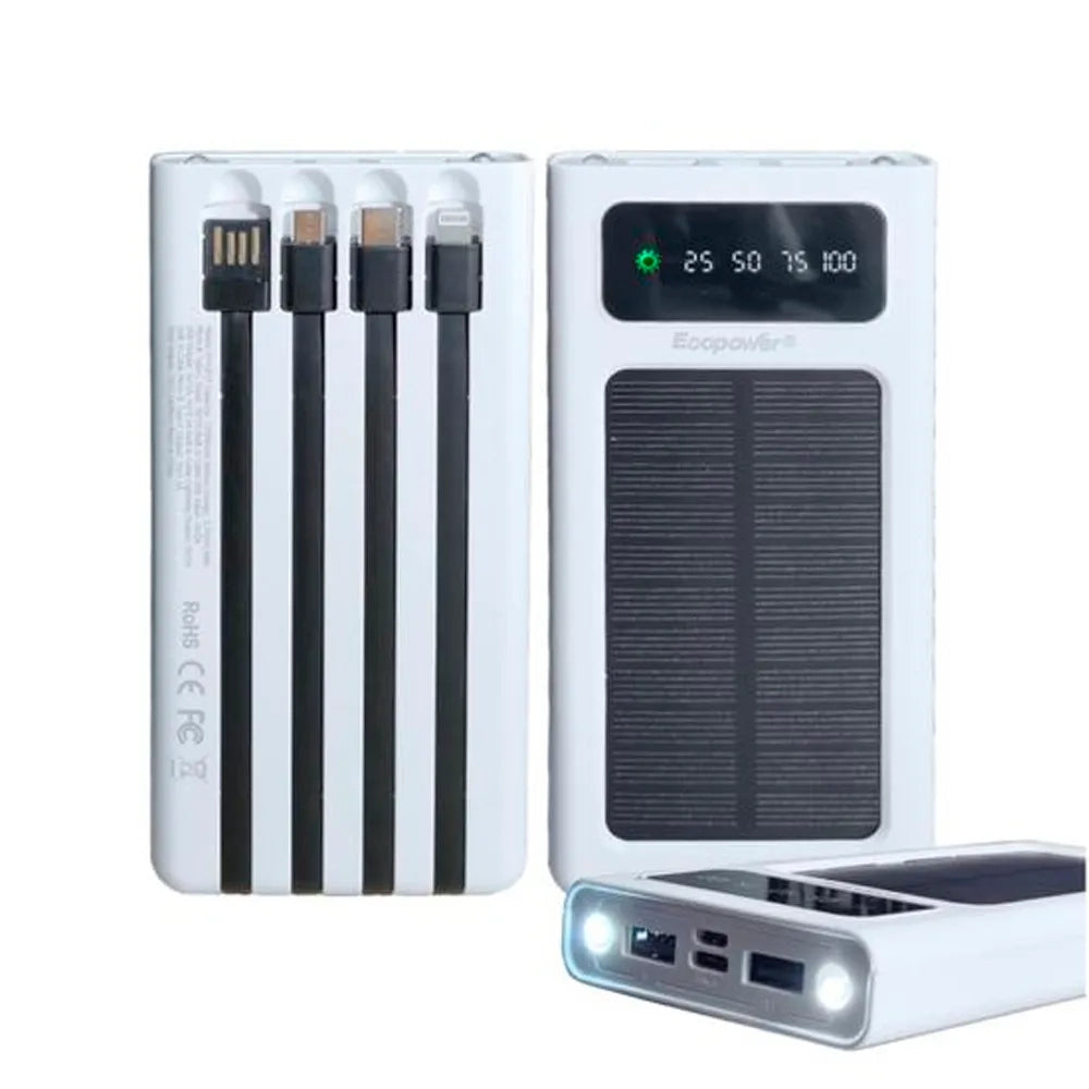 Cargador Portátil Ecopower EP-C872 12000MAH - Blanco