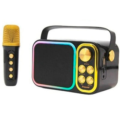 Parlante Ecopower EP-2112 10W/BT/USB/AUX/SD/FM/Microfono