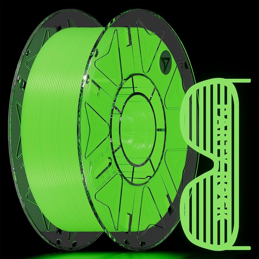 Filamento Creality Luminous PLA 1.75mm 1kg Green