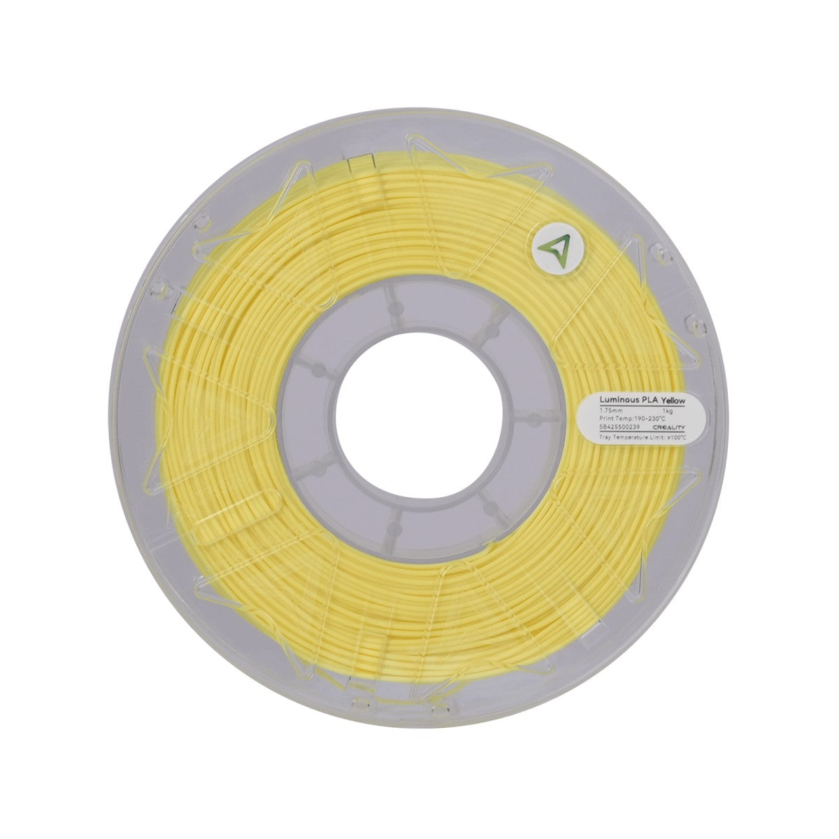 Filamento Creality Luminous PLA 1.75mm 1kg Yellow