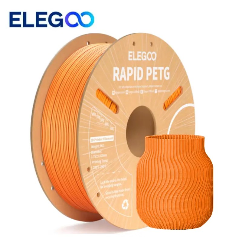 Filamento Elegoo Rapid PETG 1.75mm 1kg Orange