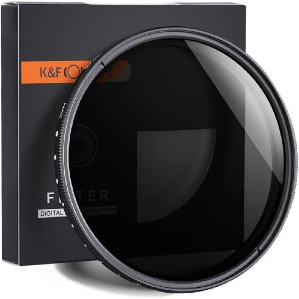 Filtro ND Variable K&F Concept ND2-ND400 52mm Único