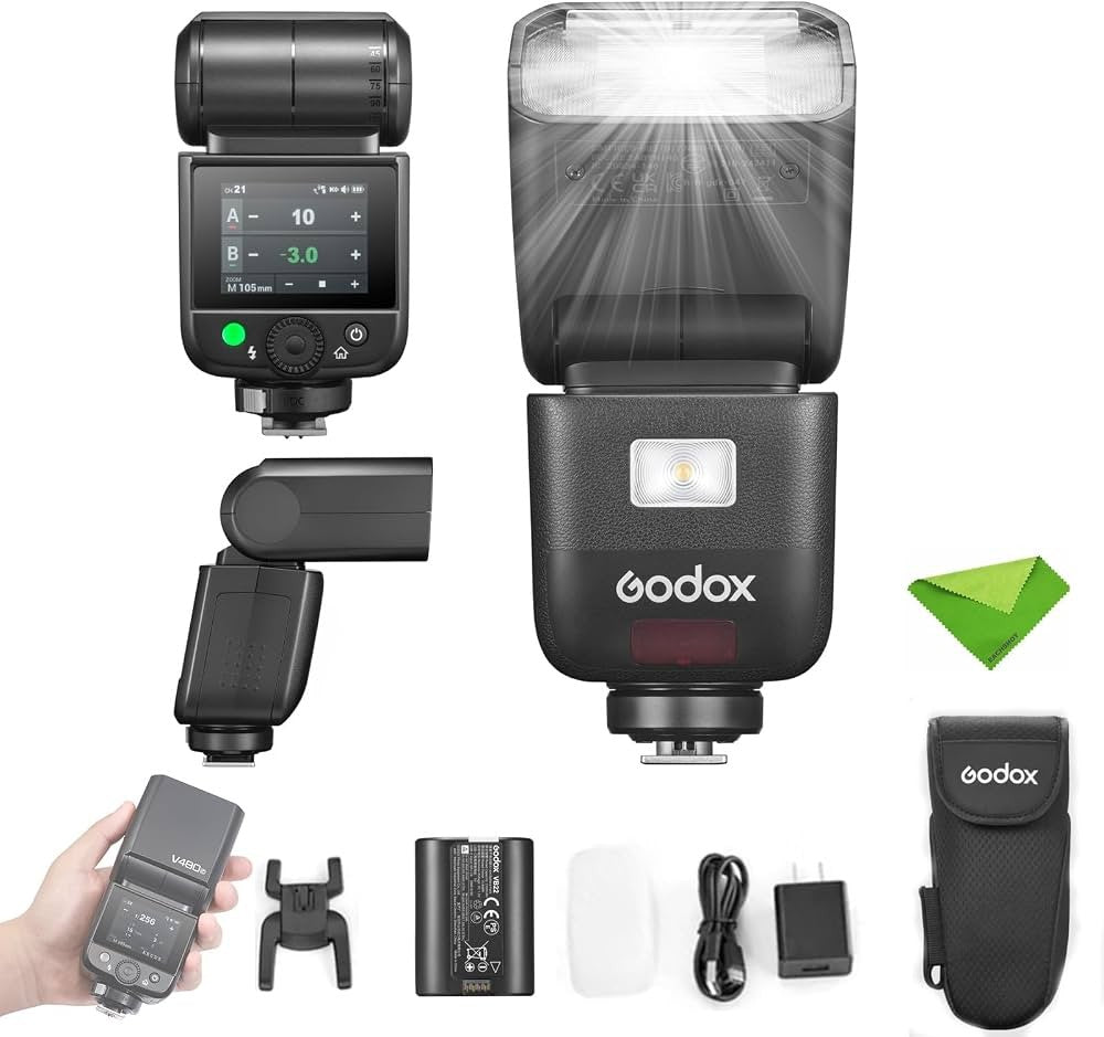 Flash Godox V480 para Nikon Único
