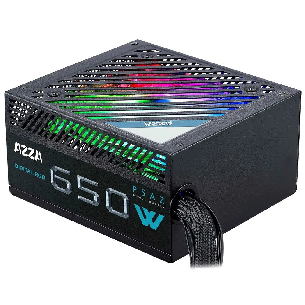 Fuente de Poder Azza 650W ARGB 80 Plus Bronze Único