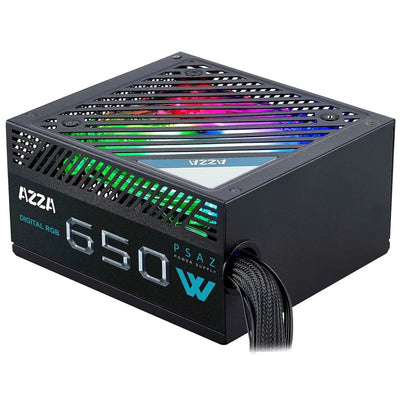 Fuente de Poder Azza 650W ARGB 80 Plus Bronze Único