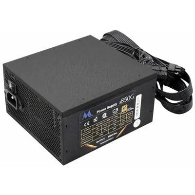 Fuente de Poder MTEK PSR-850A31 850W 80 Plus Gold Semi Modular Negro